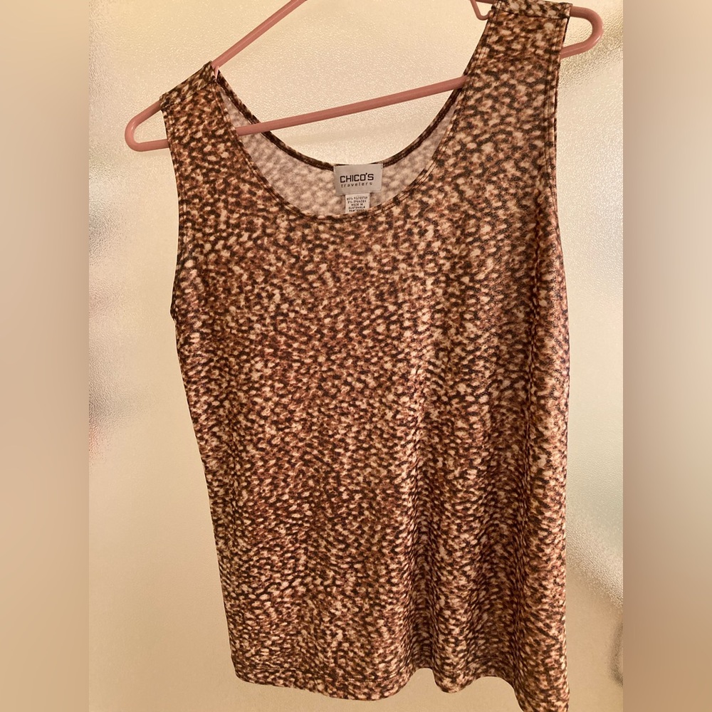 Dressy sleeveless blouse